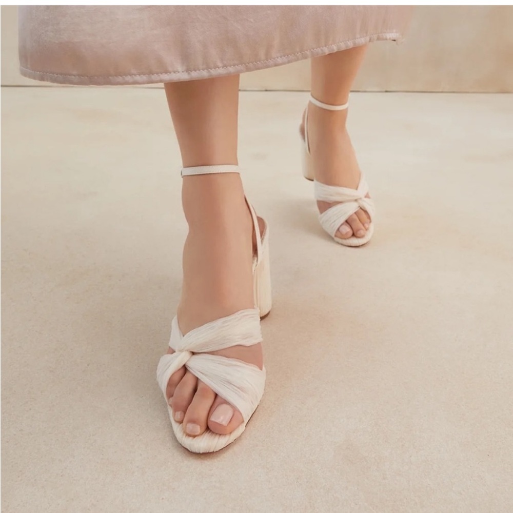 Loeffler Randall Women's Reed Pleated Twist Sandals
